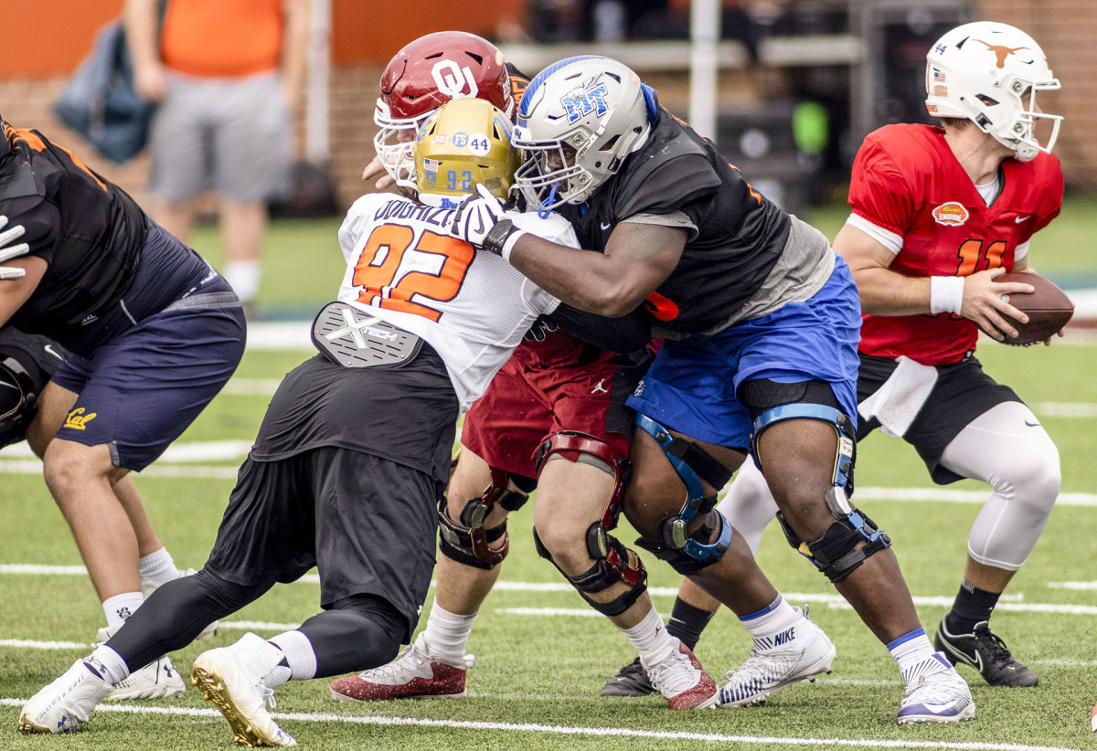Senior Bowl 2021 practice